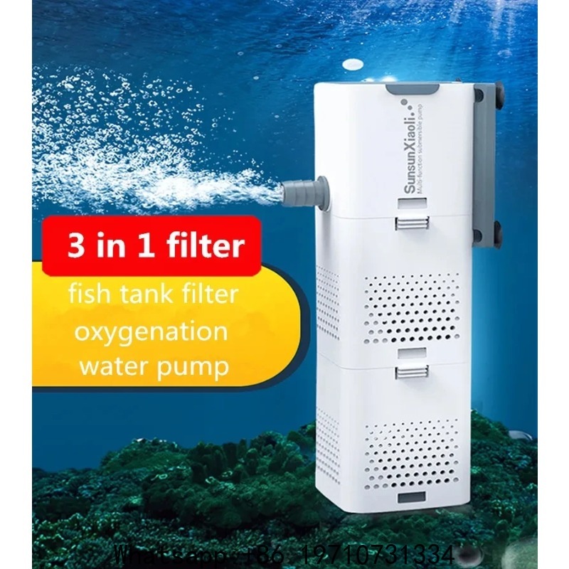 Fish Tank Filter - Filtro 3 em 1 SUNSUN para