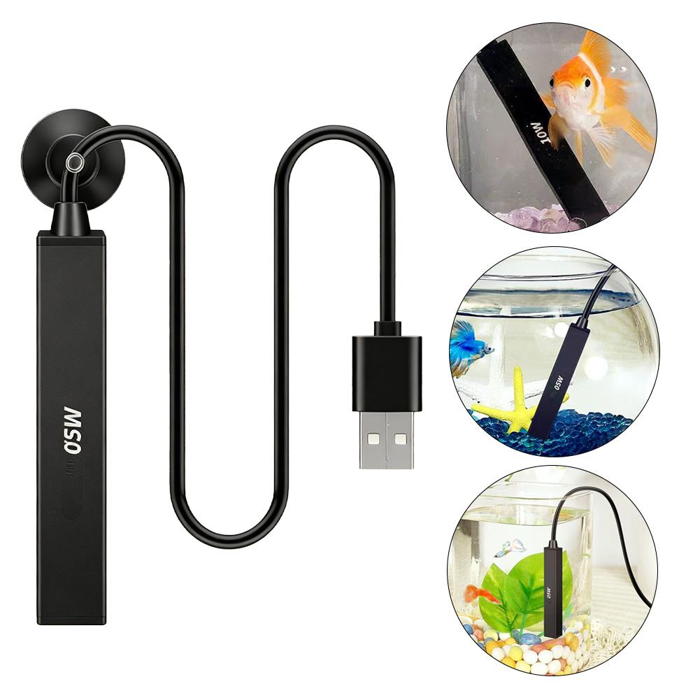 Betta Fish Tank - Aquecedor de Aquário Mini USB 5V