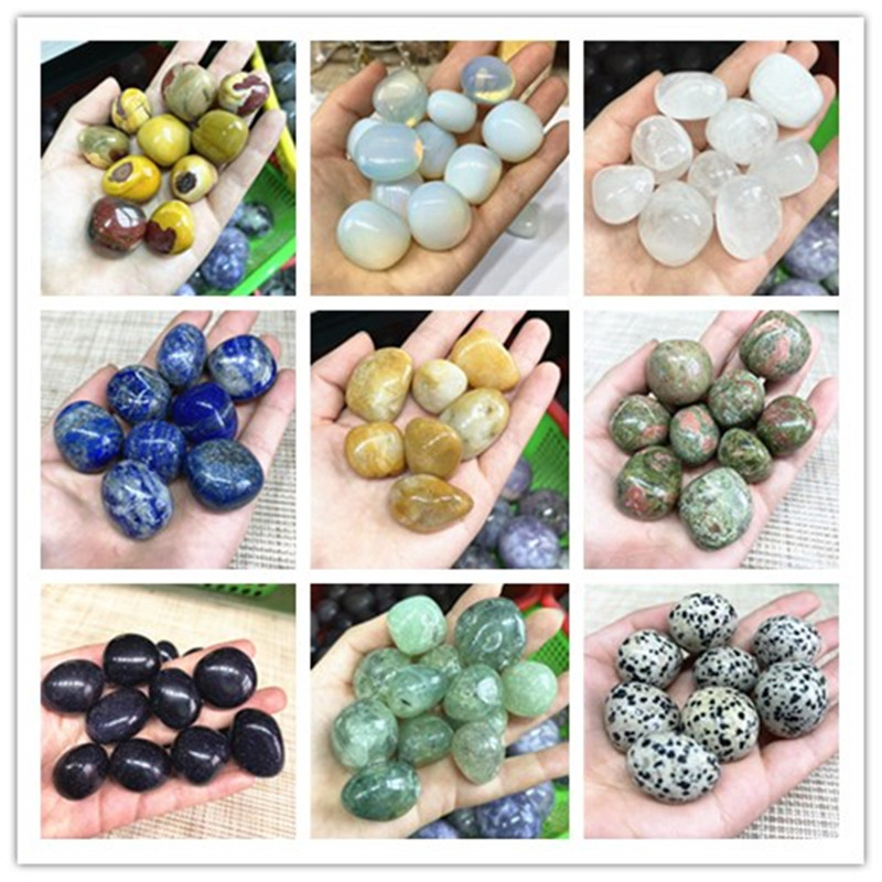 Fish Tank Gravel - Pedras naturais cascalho caiu cristais microplaquetas