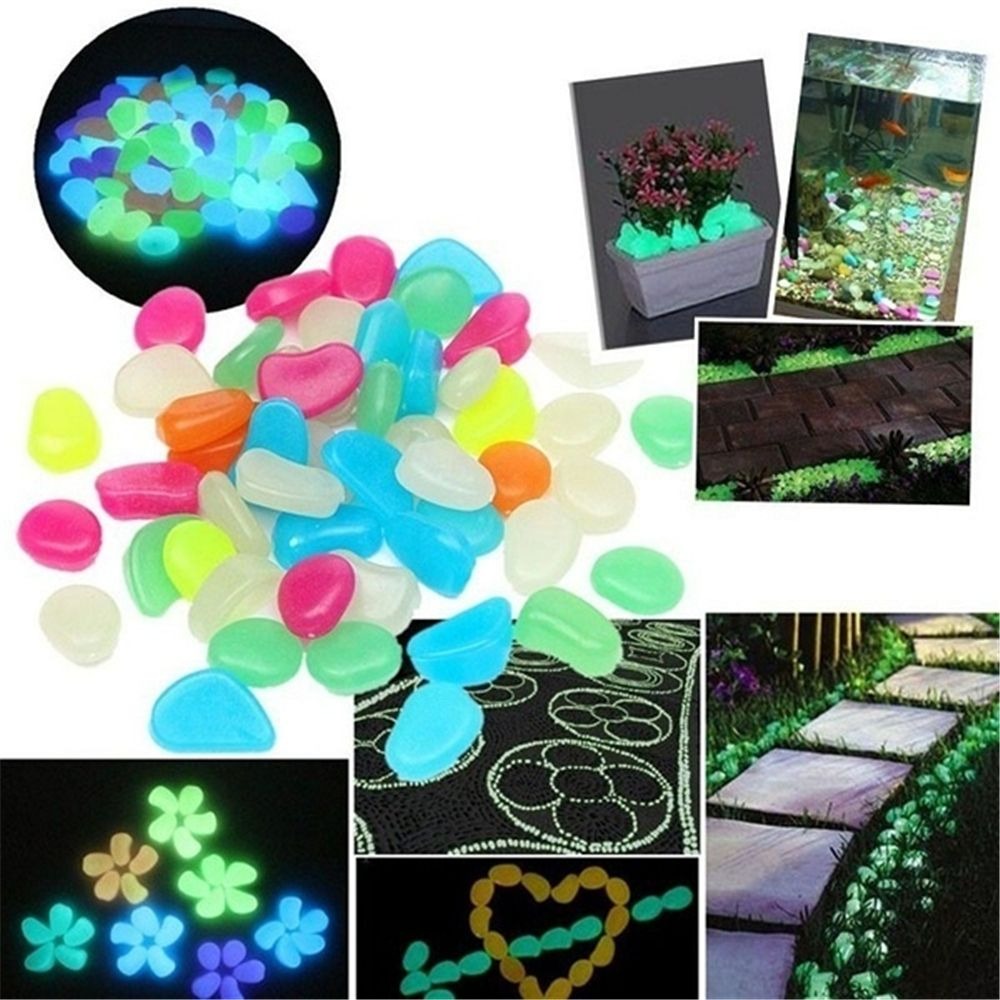 10 pçs decoração 4.5cm seixos  - Fish Tank Gravel avaliação e preço