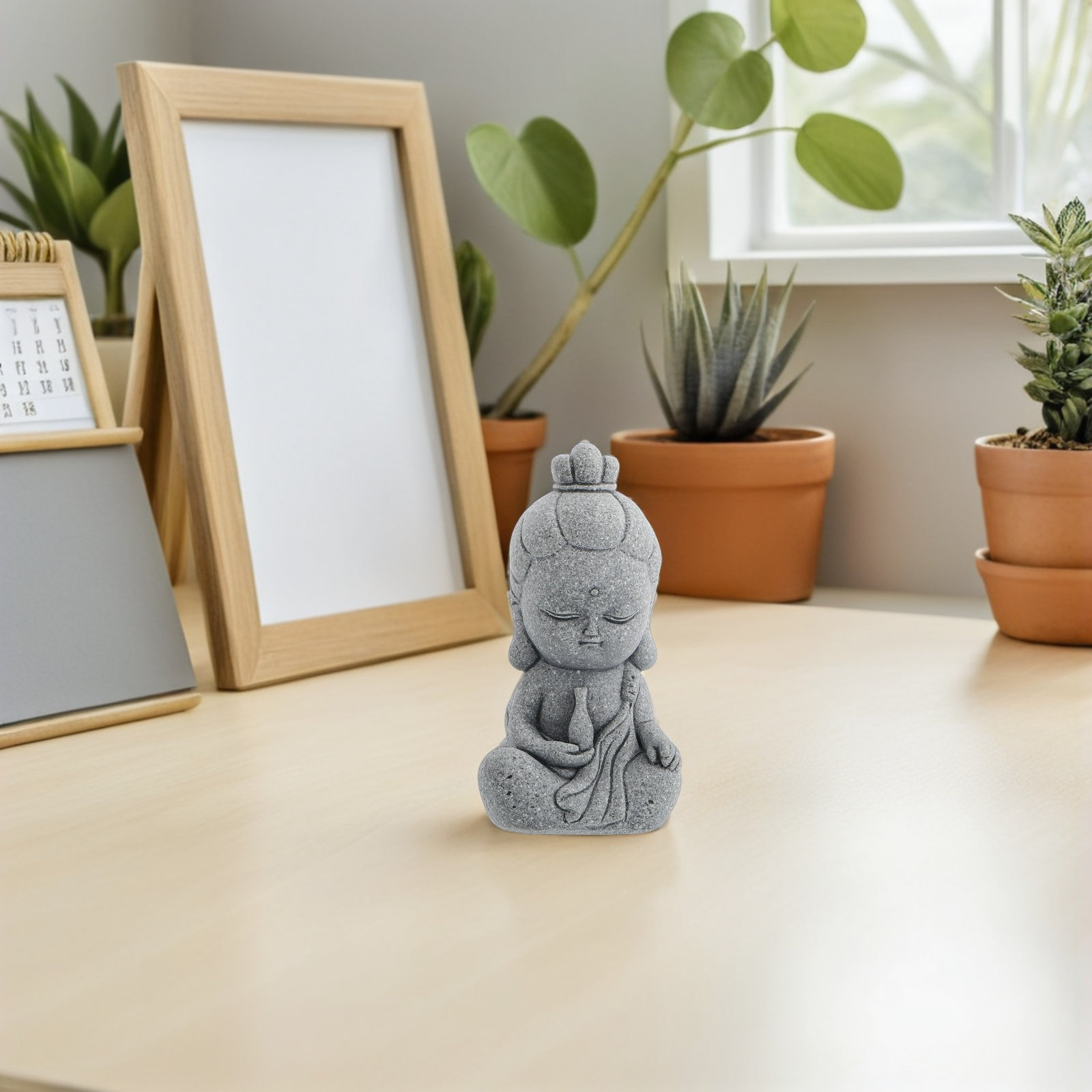 Mini Buda de Pedra Guan Yin, P - Aquarium Decor avaliação e preço