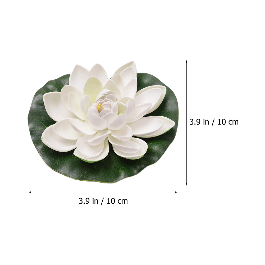 8 unidades de folhas de lótus  - Aquarium Decor avaliação e preço