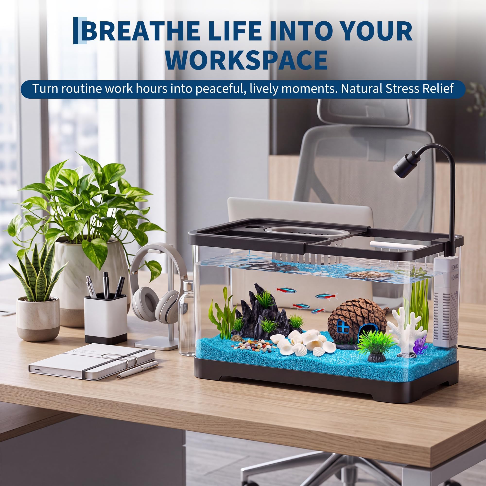 Kit Inicial para Aquário com F - Aquarium Fish Betta avaliação e preço