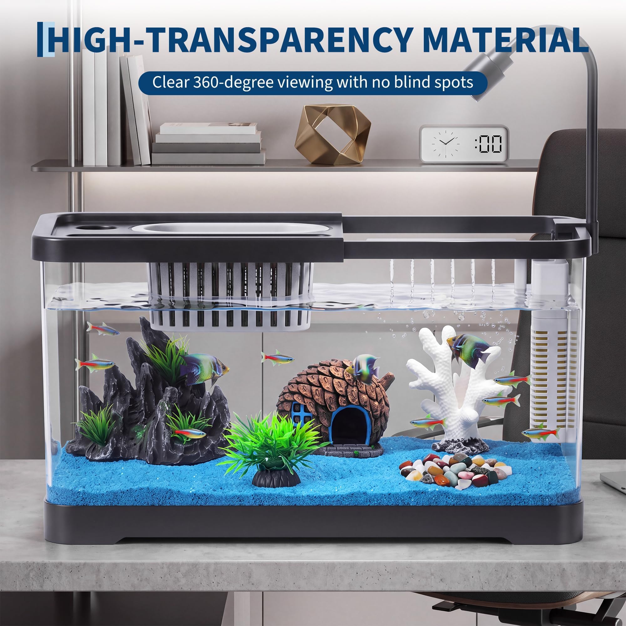 Kit Inicial para Aquário com F - Aquarium Fish Betta avaliação e preço