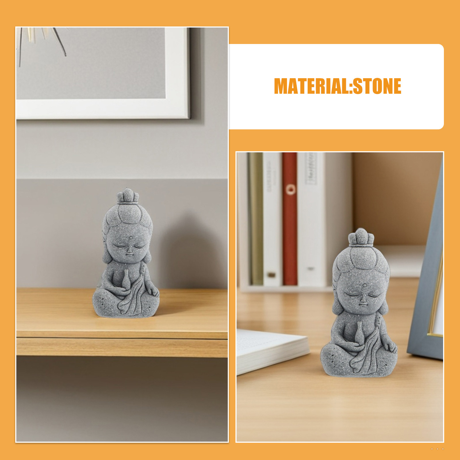 Mini Estátua de Buda Guan Yin  - Aquarium Decor avaliação e preço