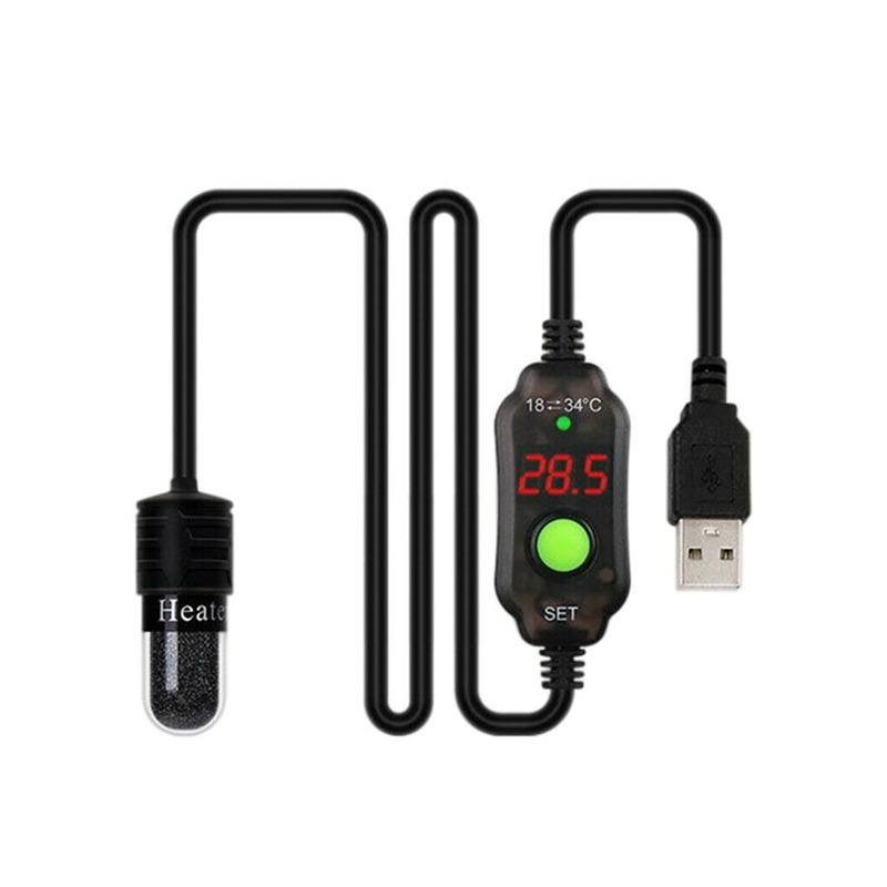 Mini Aquarium Fish Tank Aquece - Fish Tank Heater avaliação e preço