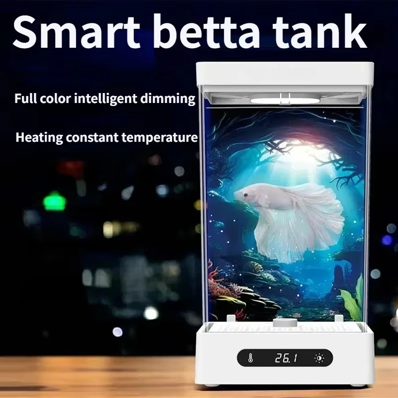 Aquário Betta Mini Inteligente - Xiaomi Aquarium Fish Tank avaliação e preço