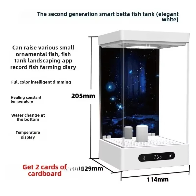 Aquário Betta Mini Inteligente - Xiaomi Aquarium Fish Tank avaliação e preço