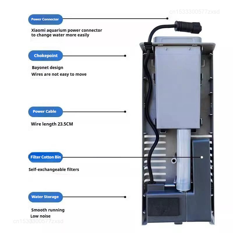 Bomba de água para tanque de p - Xiaomi Aquarium Fish Tank avaliação e preço